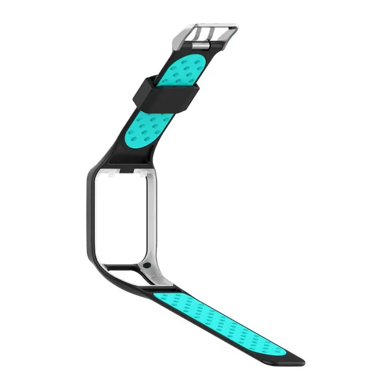 Two tone Silicone Replacement Wrist Band Watch Strap For TomTom Runner 2 3 Spark GPS Fitness Tracker|Смарт-аксессуары| |