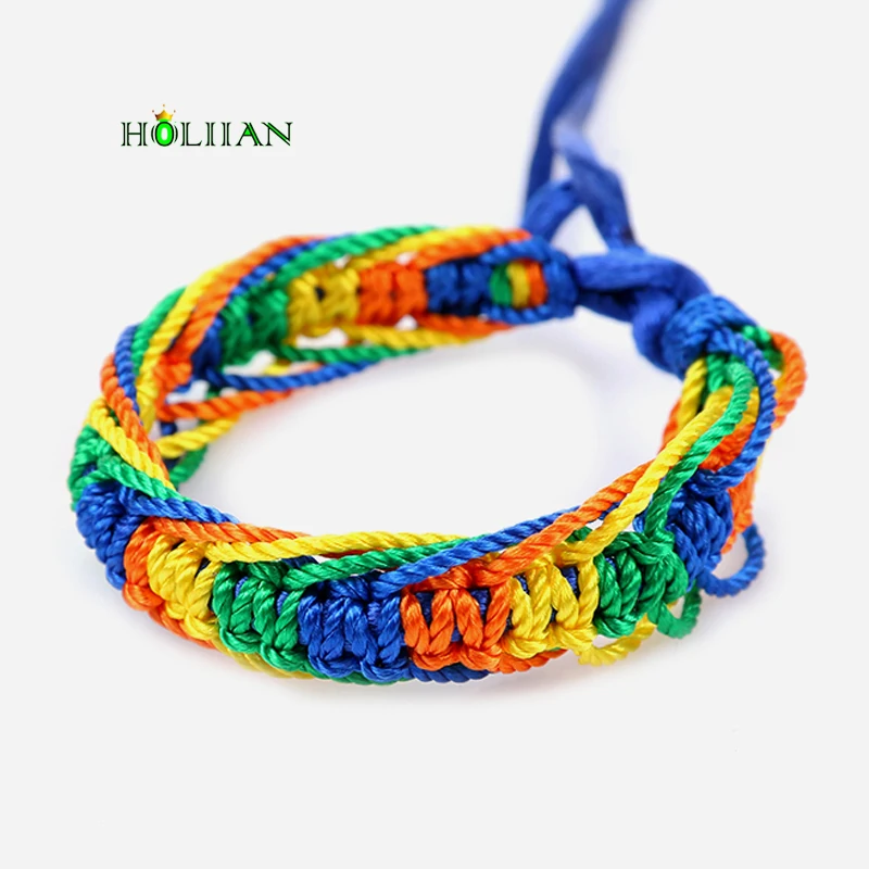 Buy Cheap brazilian bracelet multicolor braided boho chain bohemian tassel