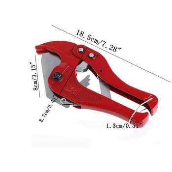 

1 x Ratchet Action 42mm Plastic Pipe Cutter Plumbing Tool PVC Water Tube Hose
