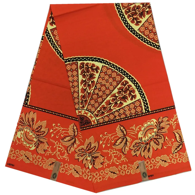 gold print hollandais wax real dutch wax fabric ankara african wax