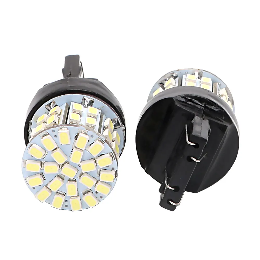 FORAUTO 1 Pair W21/5W 50SMD Car LED Brake Light T20 7443 Backup Reserve Lights Stop Rear Bulb Auto Turn Signal Lamp FORAUTO 1 Pair W21/5W 50SMD Car LED Brake Light T20 7443 Backup Reserve Lights Stop Rear Bulb Auto Turn Signal Lamp