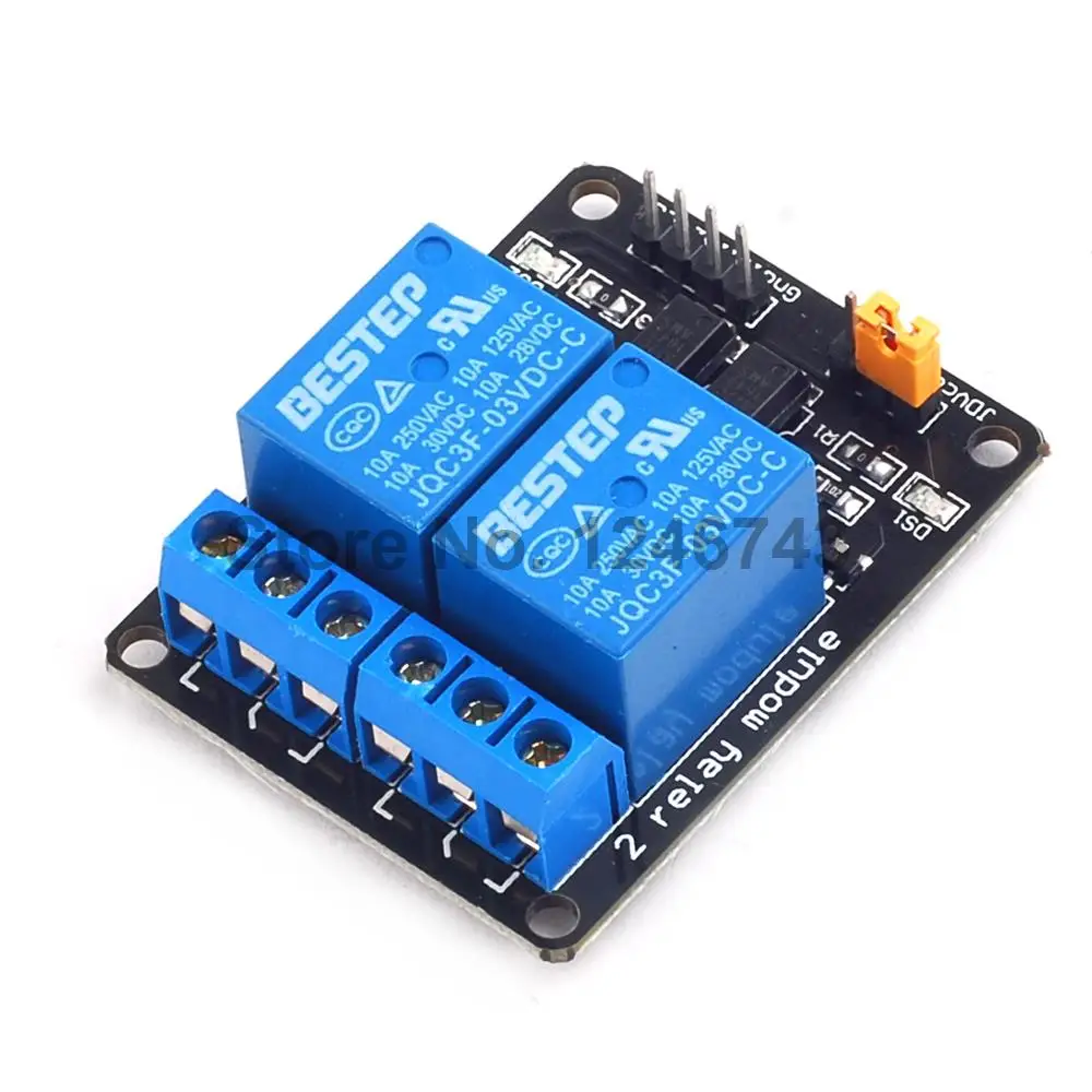 1PCS 2 Channel Relay Module 3.3V Optocoupler Drive Module Relay Control Board