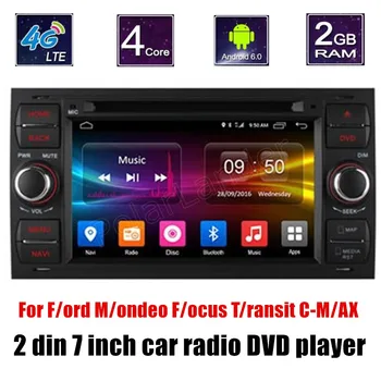 

For Ford Mondeo Focus Transit CMAX CAR DVD player car audio stereo Multimedia GPS steering wheel control bluetooth