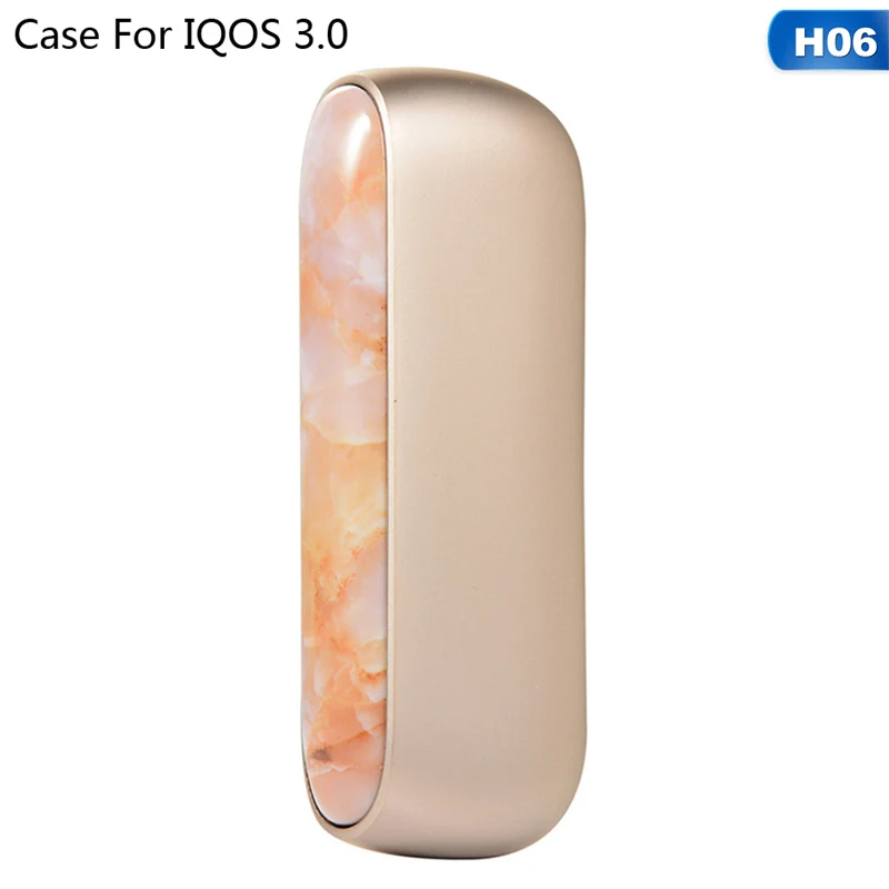 Камуфляжный каменный дизайн сменные магнитные колпаки внешние Чехлы боковая крышка чехол для IQOS 3,0