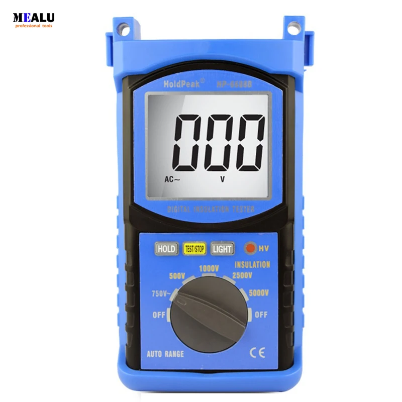 Resistance Meters HP-6688B New Arrival High Quality Digital 5000V Insulation Tester Insulated Portable 5kV | Инструменты