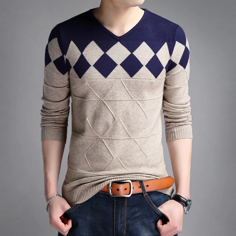 Полосатый Мужской пуловер, свитера, мужской повседневный кашемировый Рождественский свитер, вязаная одежда размера плюс, Хлопковая мужская рубашка 4XL