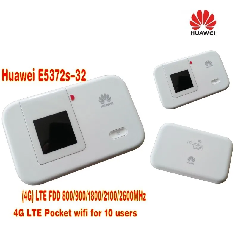 Разблокированный HUAWEI E5372 E5372s 32 4G 150 Мбит/с LTE Cat4 Карманный Wi Fi роутер мобильный mifi