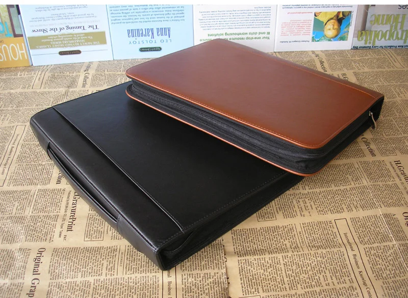 China leather folder documents a4 Suppliers