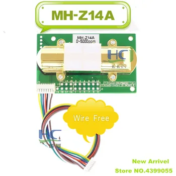 

Free shipping (2PCS) MH Z14 MH-Z14A 0-5000PPM