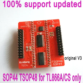

Original Adapters SOP44 TSOP48 ZIF adapter kit only for MiniPro tl866ii plus programmer Universal Programmer V3 Base adapter