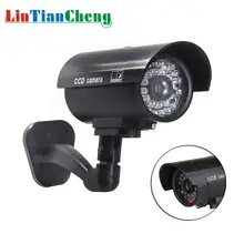 LINTIANCHENG Fake Dummy Camera Bullet Waterproof Outdoor Knipperend Led CCTV For Security Home/Street Surveillance Camera waterproof mini bullet security surveillance camera for mobile surveillance security video