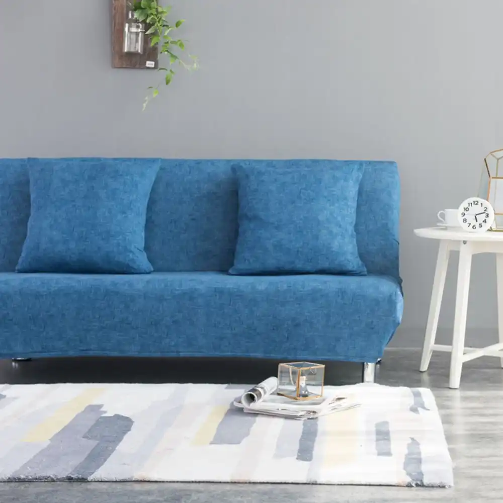 color solido sin brazos funda