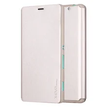 X-LEVEL for Sony Xperia C4 E5303 E5306 E5353 Case Slim Folio Leather Phone Bag Case with Stand for Sony Xperia C 4 / C4 Dual