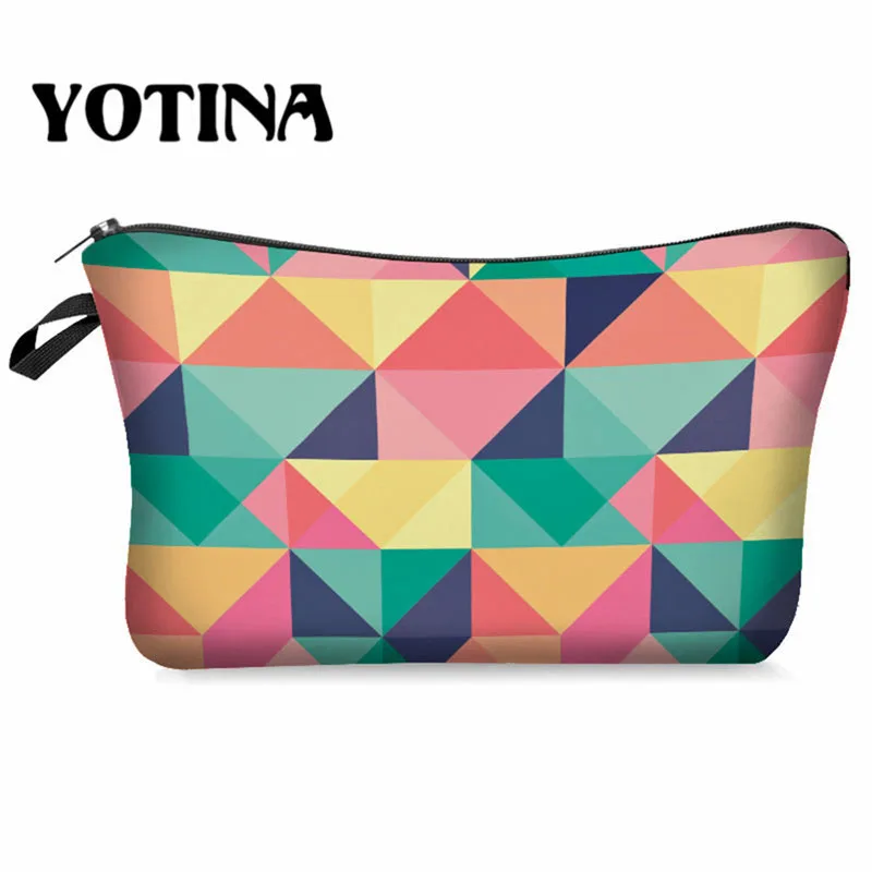 Yotina Make Up Bag Женская водонепроницаемая косметичка для макияжа сумка-Органайзер