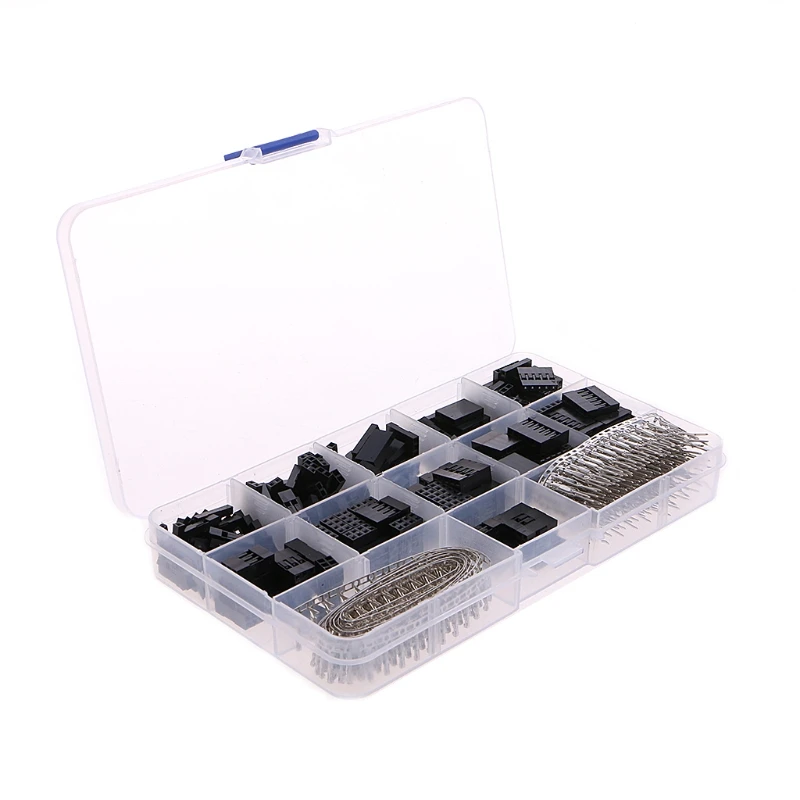 

620x Jumper Wire Cable Pin Header Connector Kit Male Crimp+Female Pin Terminal #Aug.26