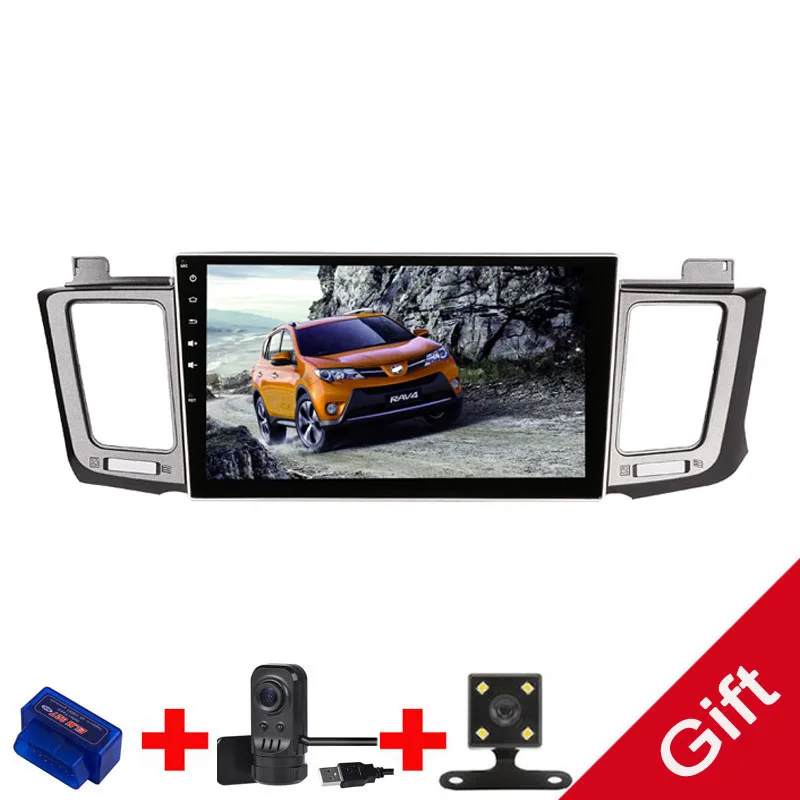 Android 9 0 Восьмиядерный PX6/PX5 подходит для Toyota RAV4 2013 2015 автомобильный dvd плеер