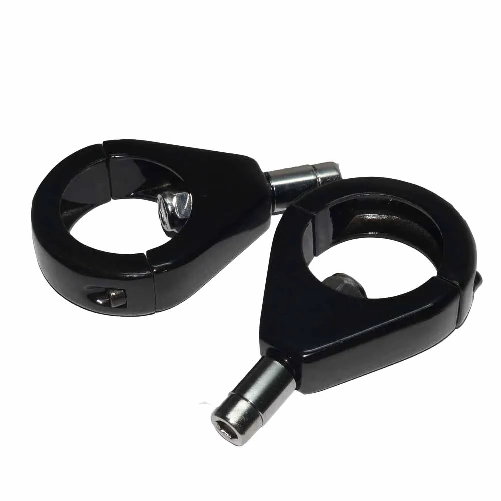

Motorcycle accessories Turn Signal Lights Relocation for Harley Softail Mount Bracket 39mm Fork Tube Kit Black