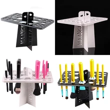 New arrival! Makeup Folding Collapsible Air Drying Makeup Brush Holder Mini Brushes Rack