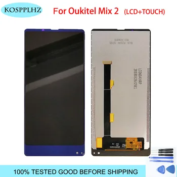 

For Oukitel Mix 2 Mix 2 4G LCD Display and Touch Screen Screen Digitizer For Oukitel Mix2 4G +Tools +Adhesive