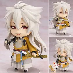 Touken Ranbu Online Микадзуки мунечика kogitsunemaru версии 10 см 525 Nendoroid ПВХ Фигурки Коллекционная модель игрушки