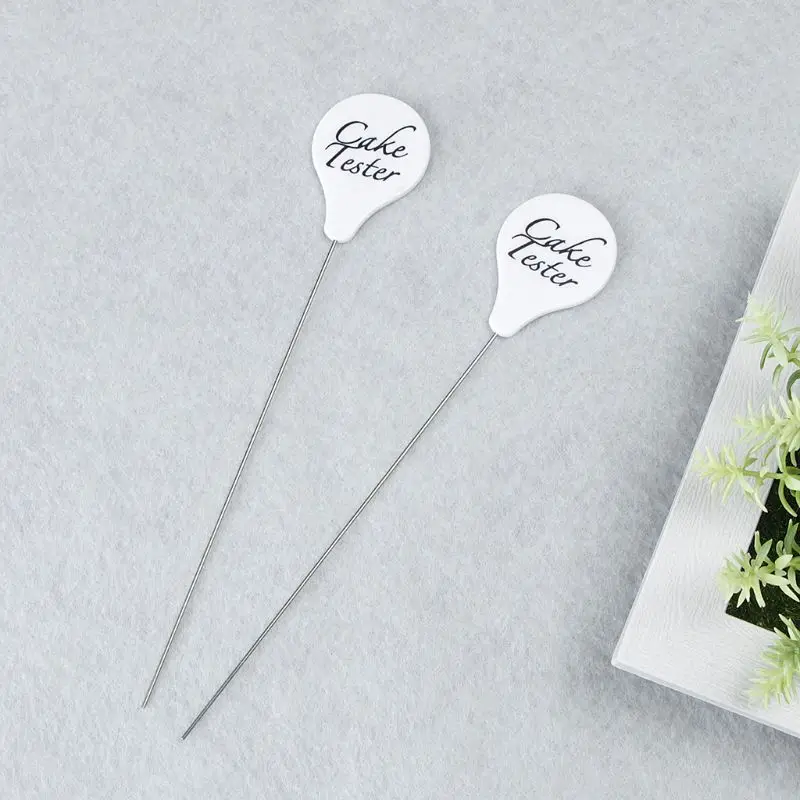 

Stainless Steel Cake Tester Needle Kitchen Baking Tool For Testing Biscuit Bread Cookie DIY