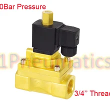 G3/4 ''нормально открытый 30Bar высокое электромагнитный нагнетательный клапан AC220V 1 шт.-5231020 K