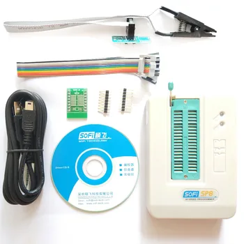 

SOFI SP8-A SOP8 CLIP CLAMP 93/24/25/BR90/SPI USB Programmer EEPROM BIOS IC socket adapter