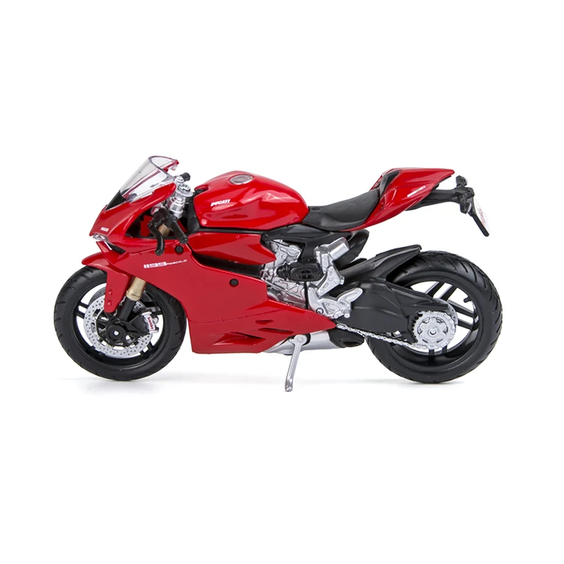 Maisto 1:18 Миниатюрные модели для мотоцикла Ducati 1199 PANIGALE красная литая игрушечная