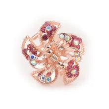 1 шт. в форме цветка шпильки цветок с кристаллами стразами шпильки для волос заколка для волос модный инструмент для укладки волос