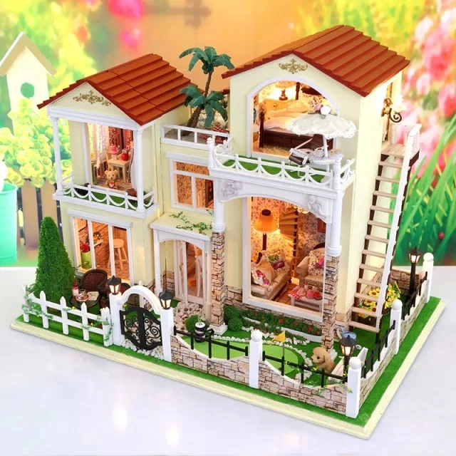 people making doll houses