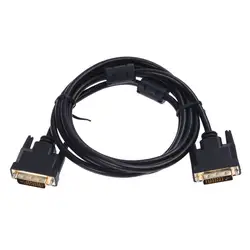 Оптовых Пункт DVI-D к DVI-D мужчинами Dual Link DVI кабель 6FT Новый