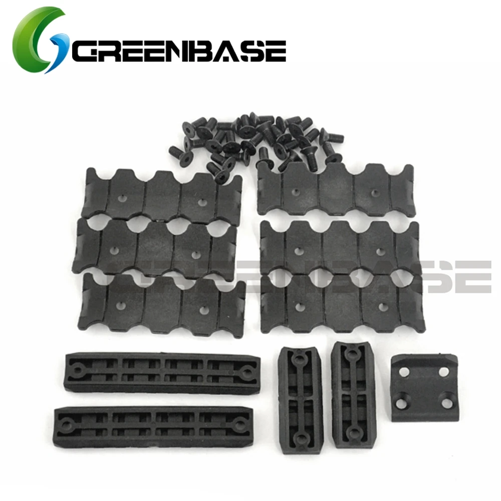 Greenbase التكتيكية سنتوريون الأسلحة CMR السكك الحديدية غطاء التبعي حزمة Handguard حامي قفازات واقية لليد رباعية السكك الحديدية بانيل يغطي