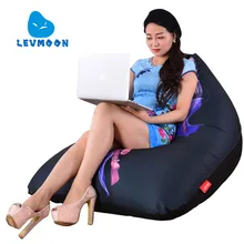 Levmoon погремушка диван кресло фея красоты сидений зак комфорт мешок фасоли кровать без наполнителя хлопка в помещении погремушка кресло