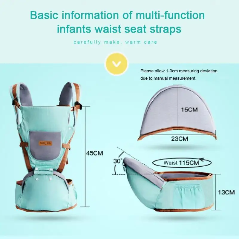 Beth Bear 0-36 месяцев дышащий передний чехол для ребенка 4 в 1 младенец новорожденный Удобный слинг рюкзак варп кенгуру сумка