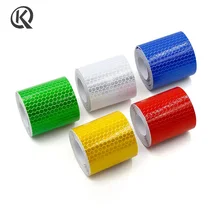 5cm*3m Safety Mark Reflective Tape Stickers Car-Styling For Automobiles Motorcycle Cycling Decoration Reflective Film 6 Color