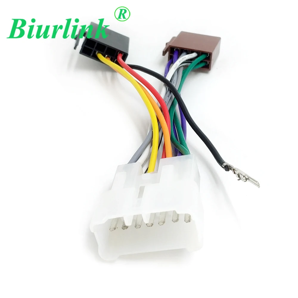 Biurlink Car Stereo Changer Iso Harness Wire Cable Adapter
