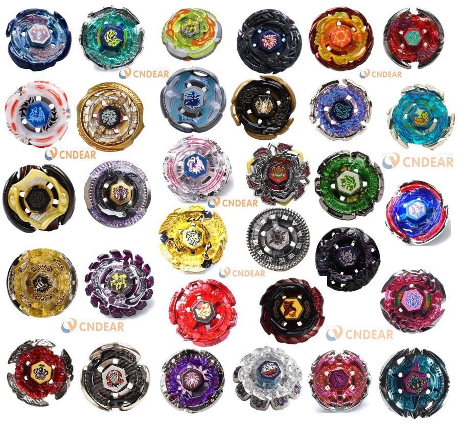Beyblade Metal Fury Different Styles 
