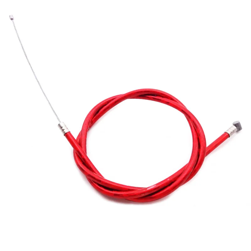 Красный газовый карбюратор трос дроссельной заслонки для 43cc 47c 49cc Super Pocket Mini Moto ATV