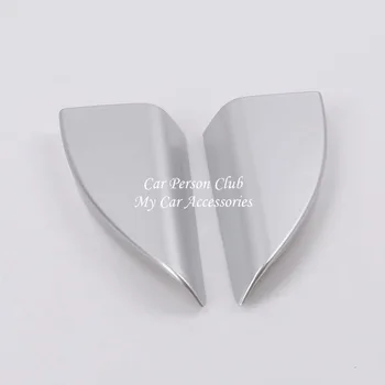 

For Hyundai Tucson 2015-2019 Inner Front A Pillar Triangle Frame Cover Sequin Trims ABS Chrome Sticker Car Styling Accessories