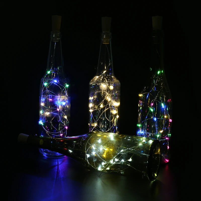 

Bottle Lamp 6 Pcs/Set 1M Cork Lights 10 Leds Fairy String Light For Party Wedding Christmas Home Decor