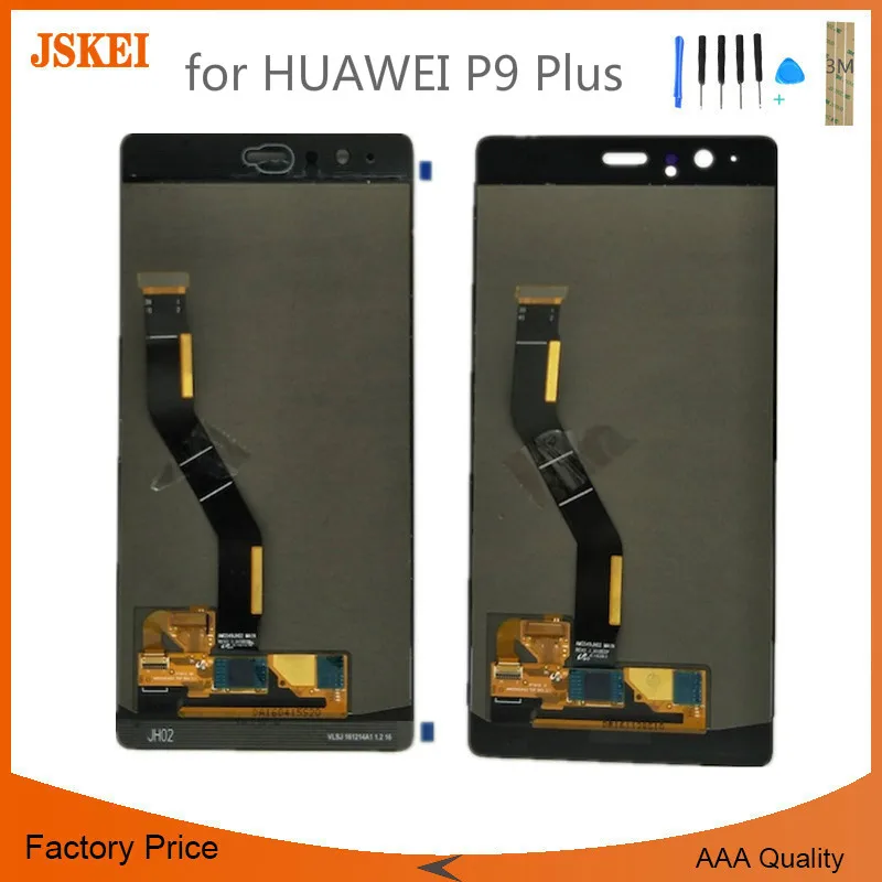 

Replacement LCD for HUAWEI P9 Plus Display Screen with Touch Screen Digitizer No Frame Assembly Fast delivery with Tools As Gift
