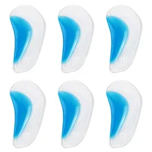 Стельки для детей, детские силиконовые гелевые ортопедические стельки, ортопедический корректор стопы, подстилка для обуви