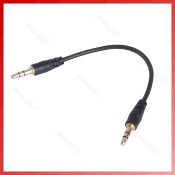 

1 PC "3.5mm Male to male Stereo Jack Headphone Audio Lead Cable Wire Black