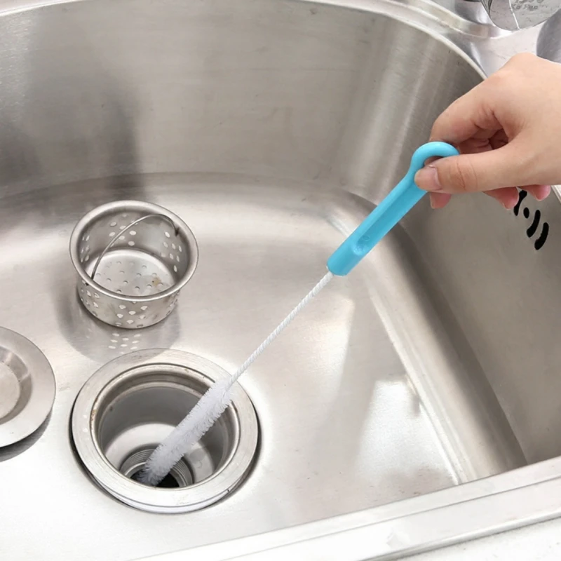 

Drain Cleaners Sewer Cleaning Brush Home Bendable Sink Tub Toilet Dredge Pipe Tools Creative Bathroom Kitchen Accessories