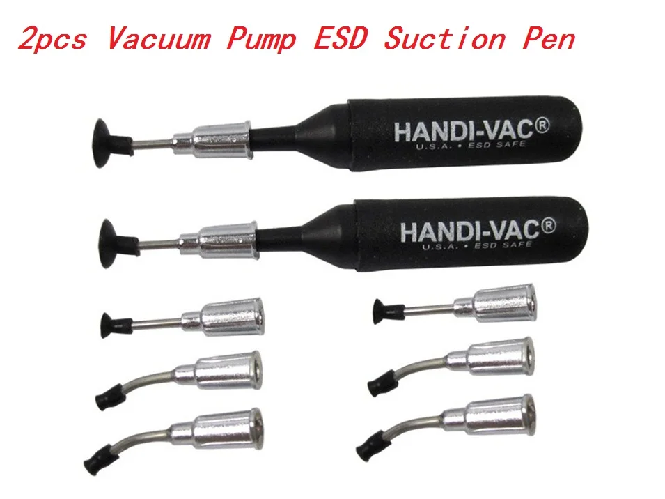 Бесплатная доставка 2 шт. антистатический мини-насос Handi-VAC SMT/ SMD IC чип BGA вакуумный