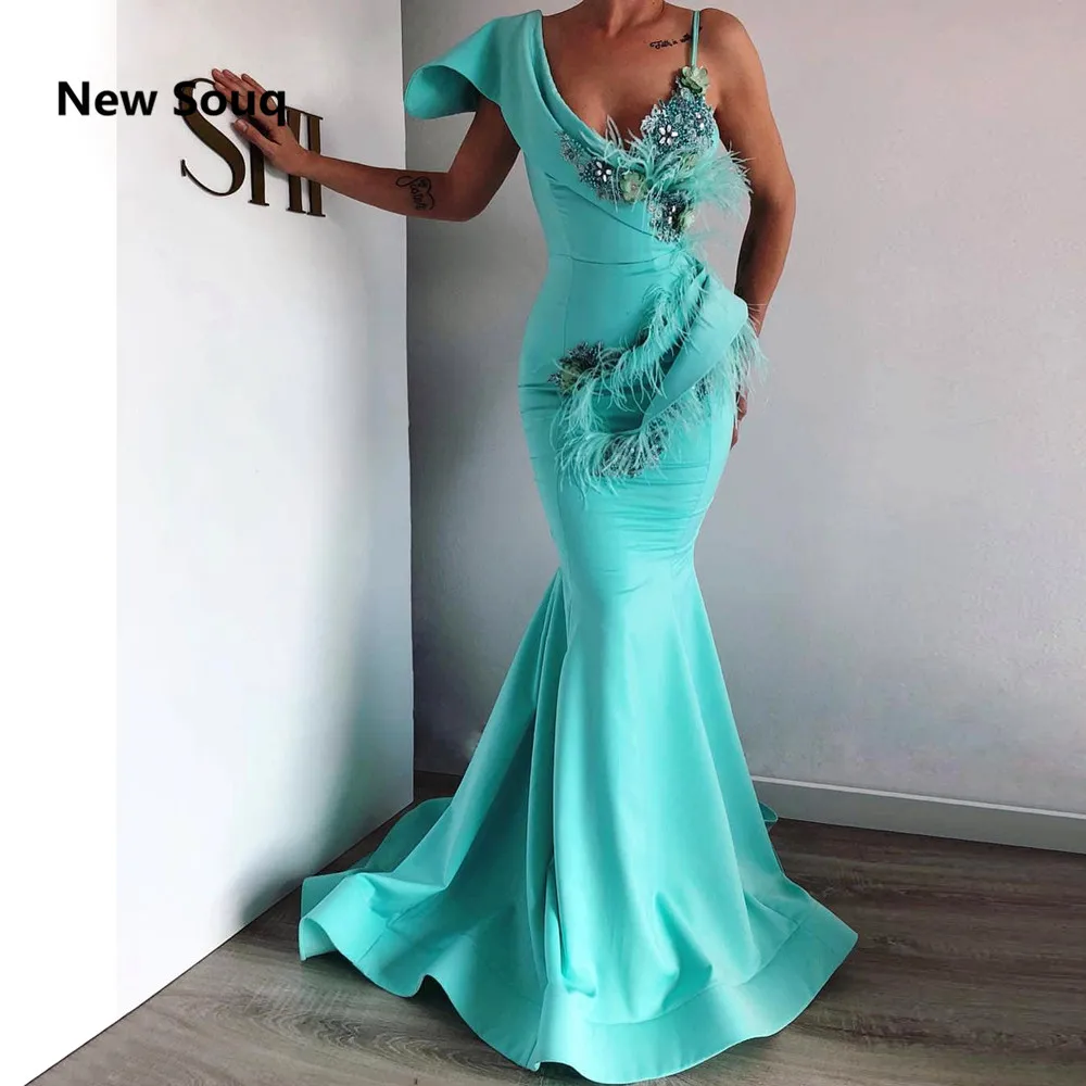 Best Rhinestone Appliqued Mermaid Long Prom  Dresses  With 