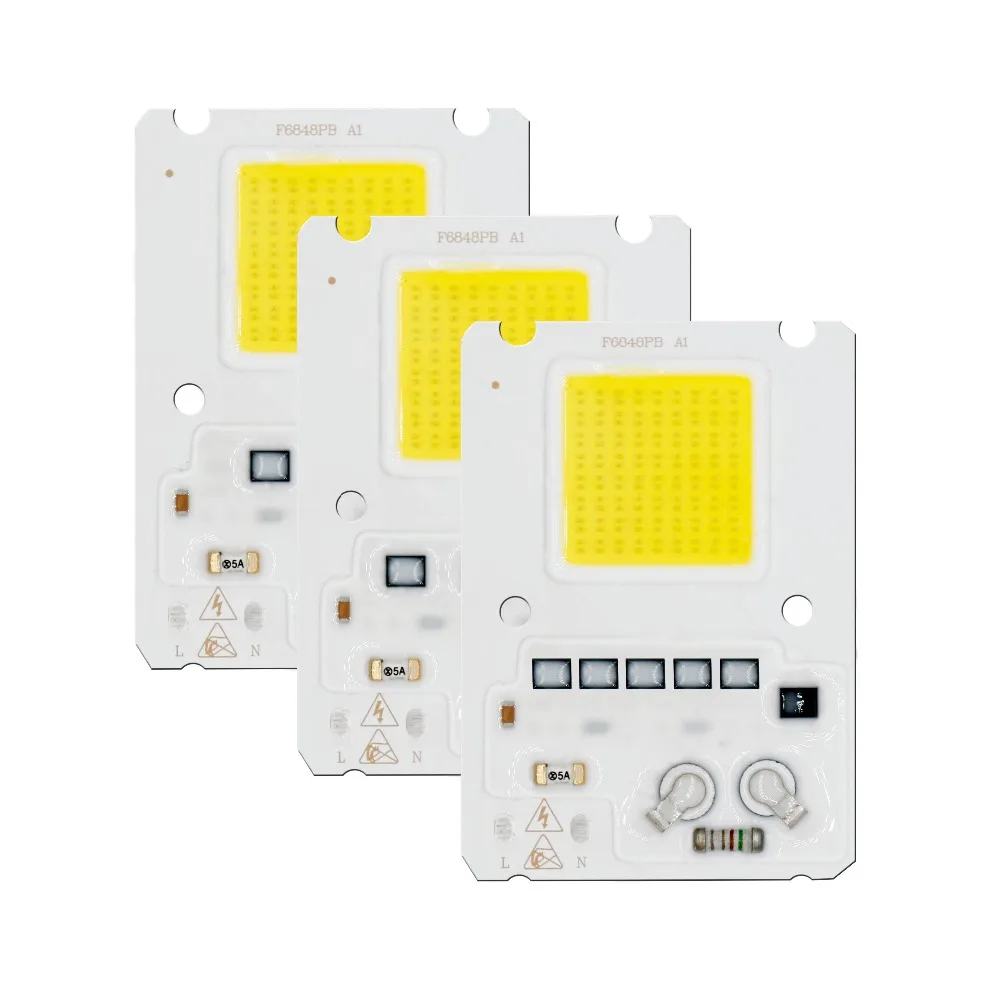 20 Вт 30 50 AC220 в светодиодный COB Чип светильник Высококачественная светодиодная SMD