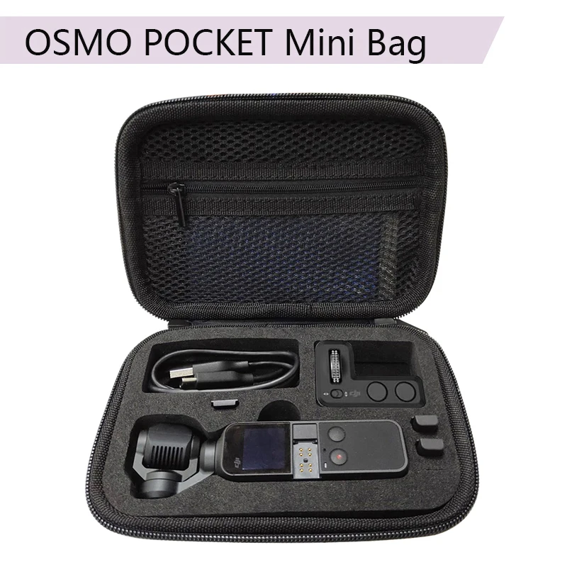 

Handheld Gimbal Stabilizer Storage Bag Portable Camera Protective Box for DJI OSMO Pocket Mini Waterproof Carrying Case