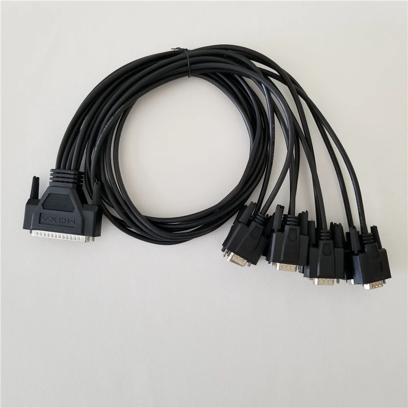 MOXA CP 168U V2 8 последовательный RS232 PCI многопортовая последовательная карта 62Pin до 8x9Pin