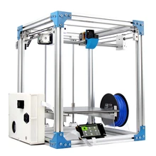2017 Newest SoMars S7 All Metal Structure 3D Printer 280x280x300mm with Large hotbed Auto leveling 1set gift
